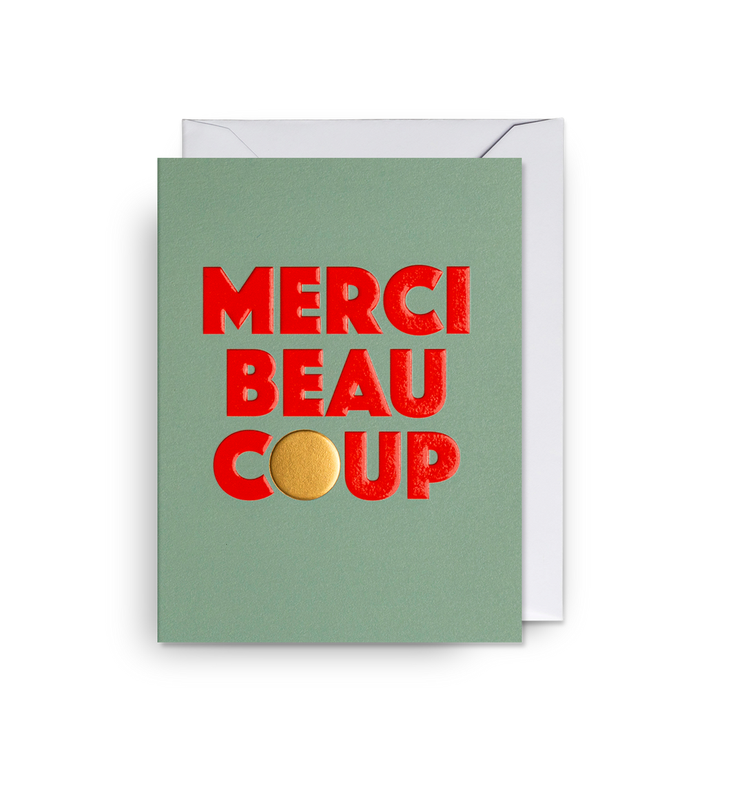 Merci Beau Coup - Mini Card