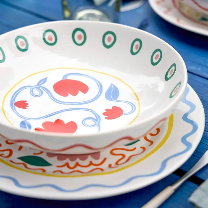 Summer Bliss Pasta Bowl 23cm