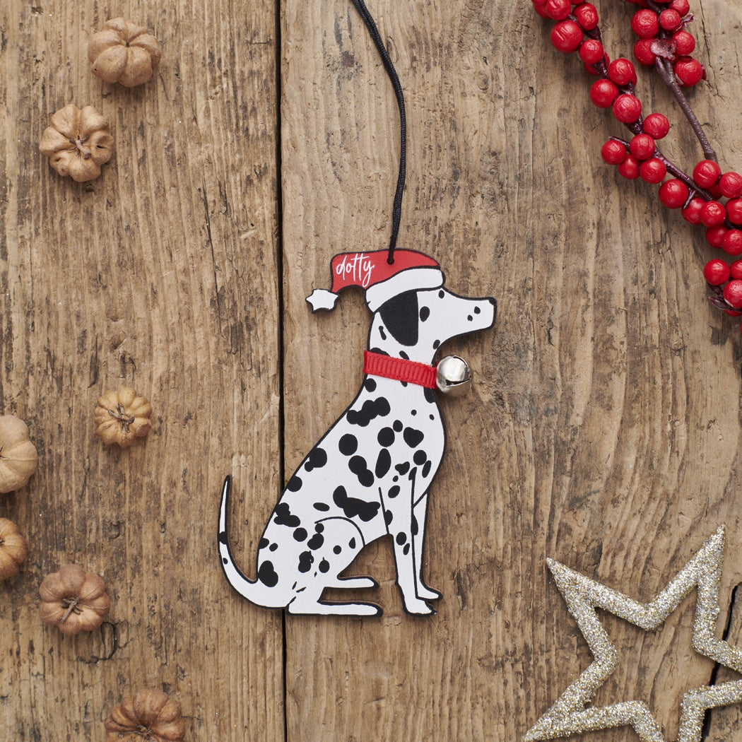 Dalmatian Dog Christmas Tree Decoration