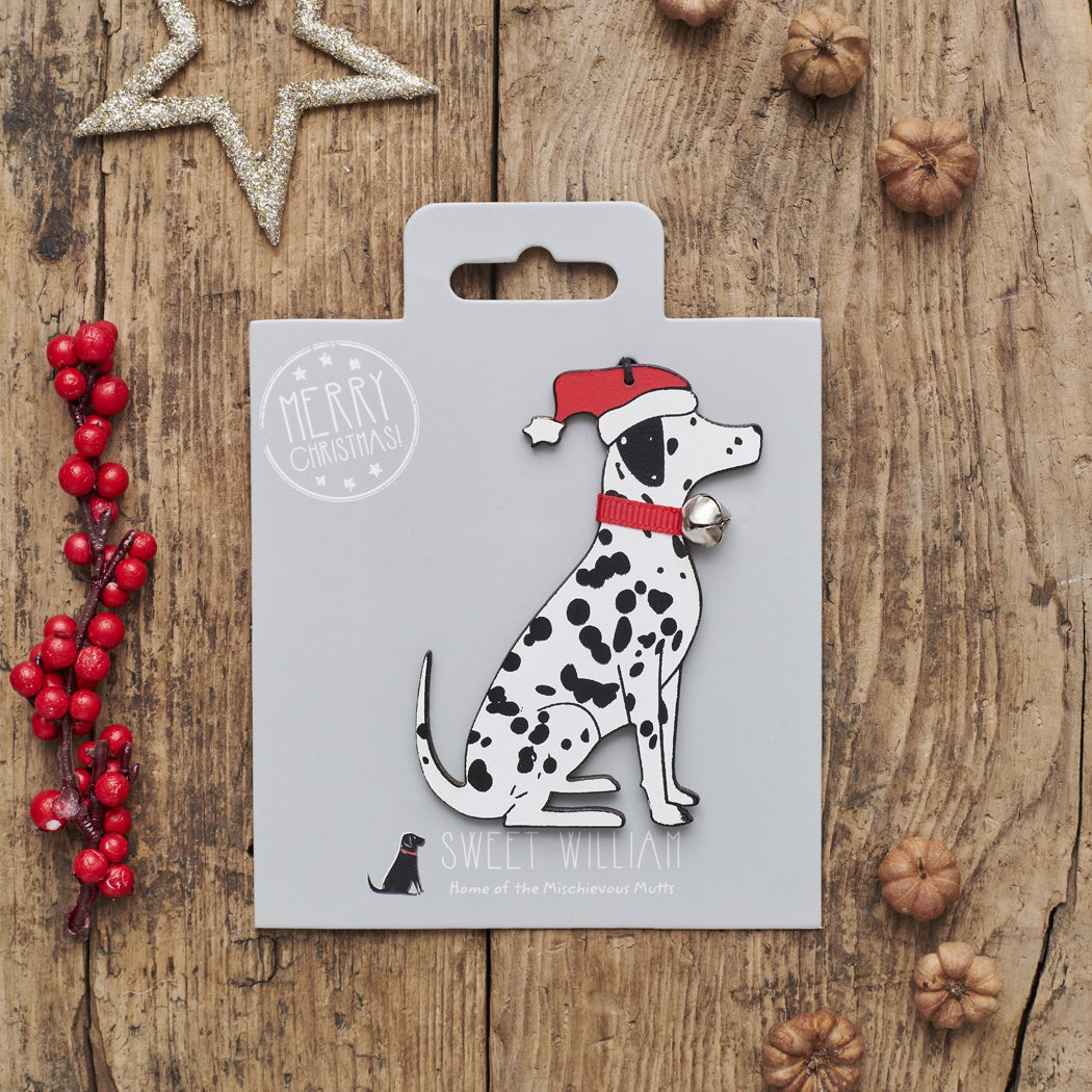 Dalmatian Dog Christmas Tree Decoration