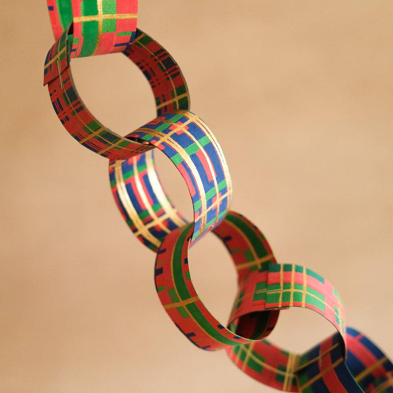 Tartan Paper Chain Kit