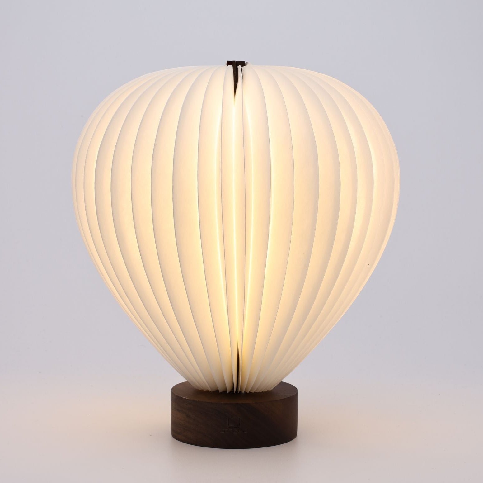 Gingko Aeris Balloon Light - Walnut Wood