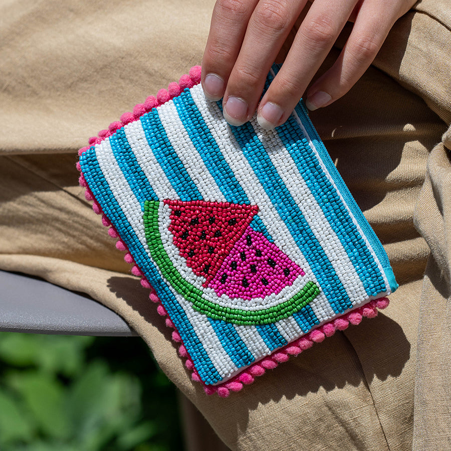 POM - Watermelon Beaded Purse