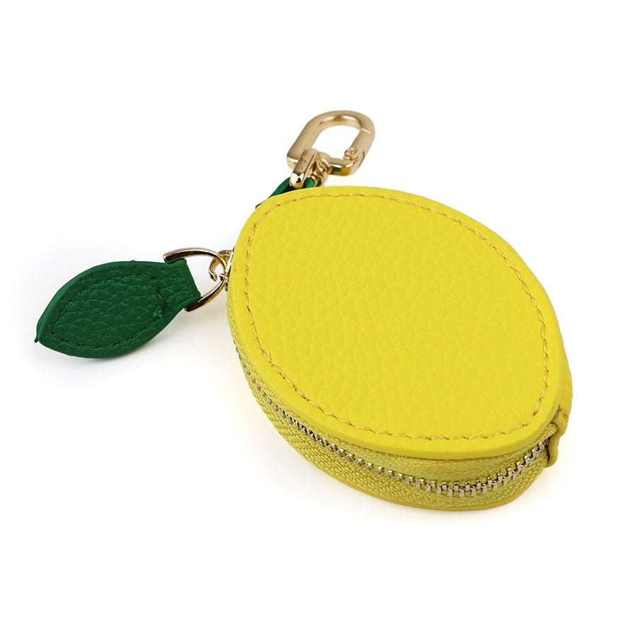 POM - Faux Leather Mini Purse - Lemon