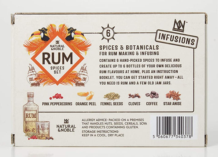 6 Spices & Botanicals for Rum