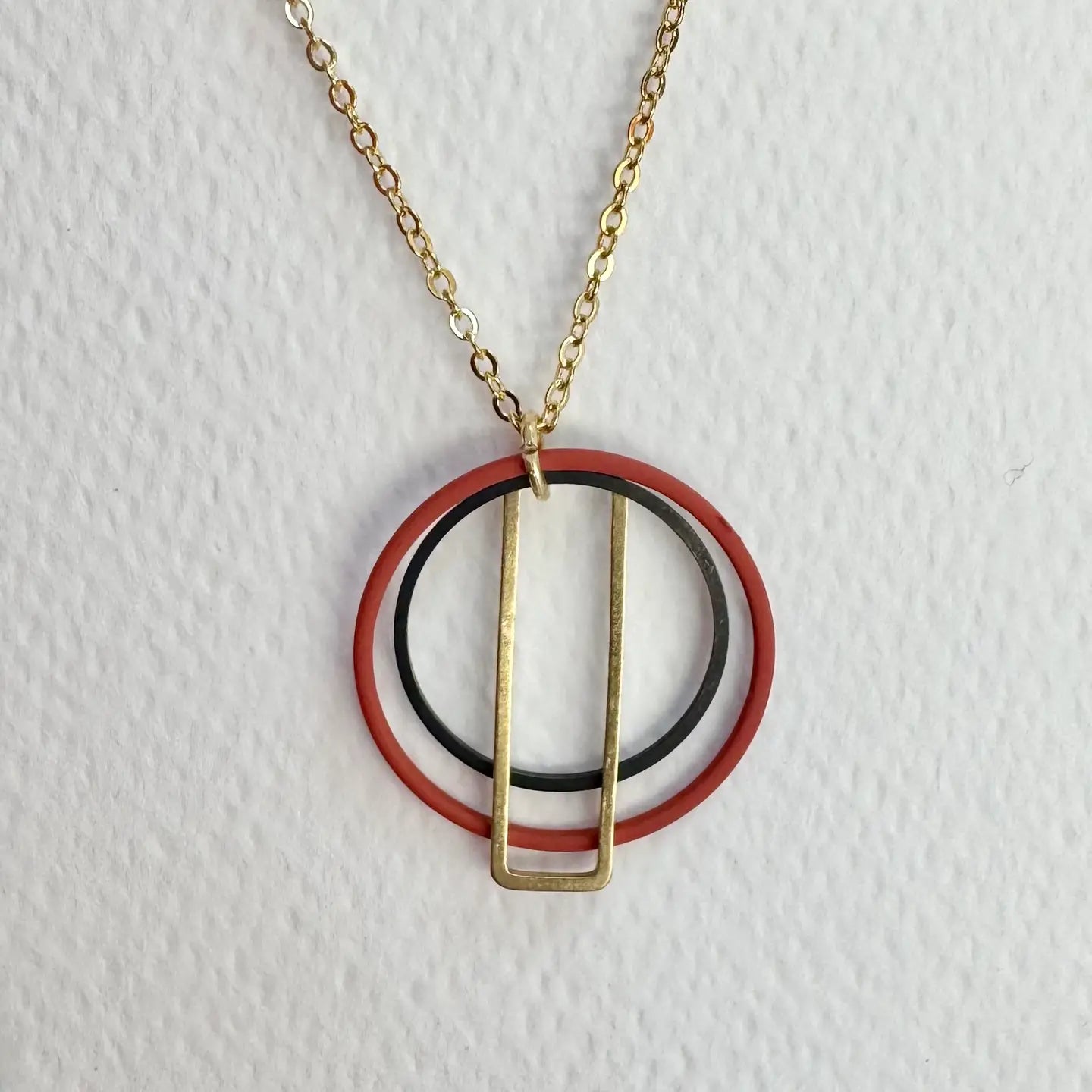 Modular Necklace Bauhaus Modernist Pendant