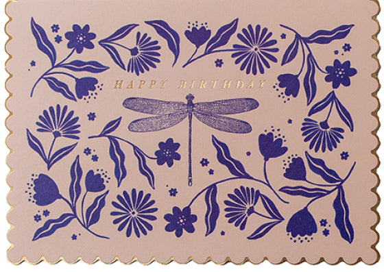 Blue Dragonfly - Meraki Cards