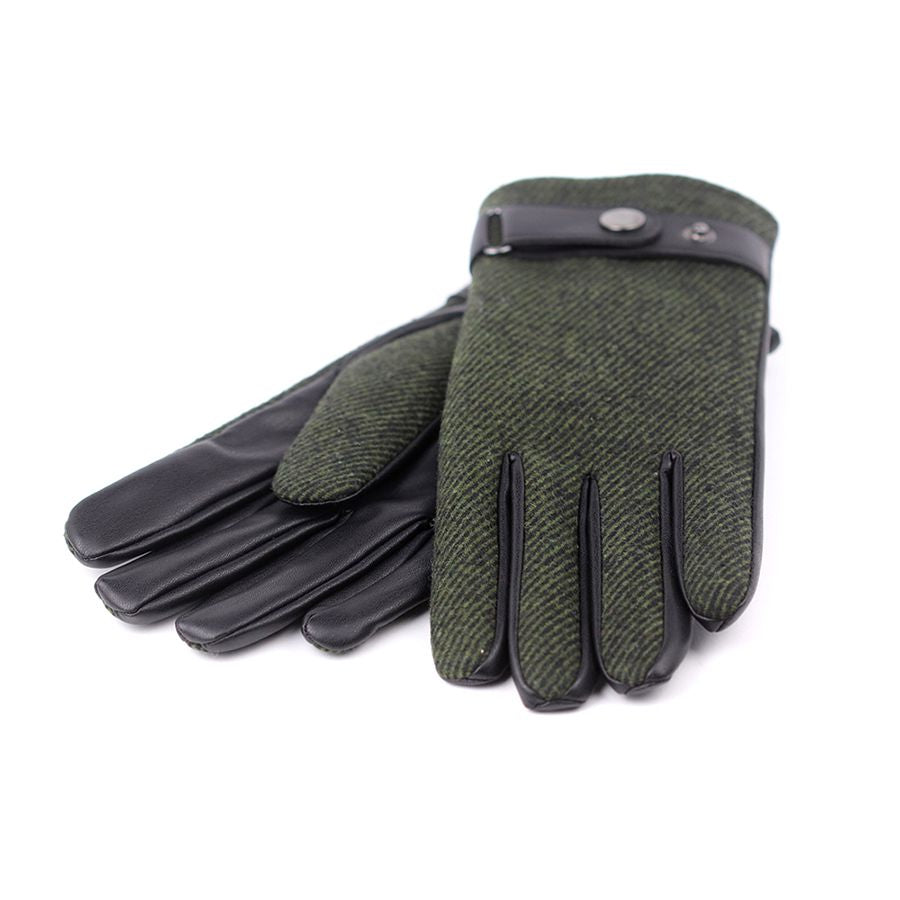 Khaki Twill Men's Gloves