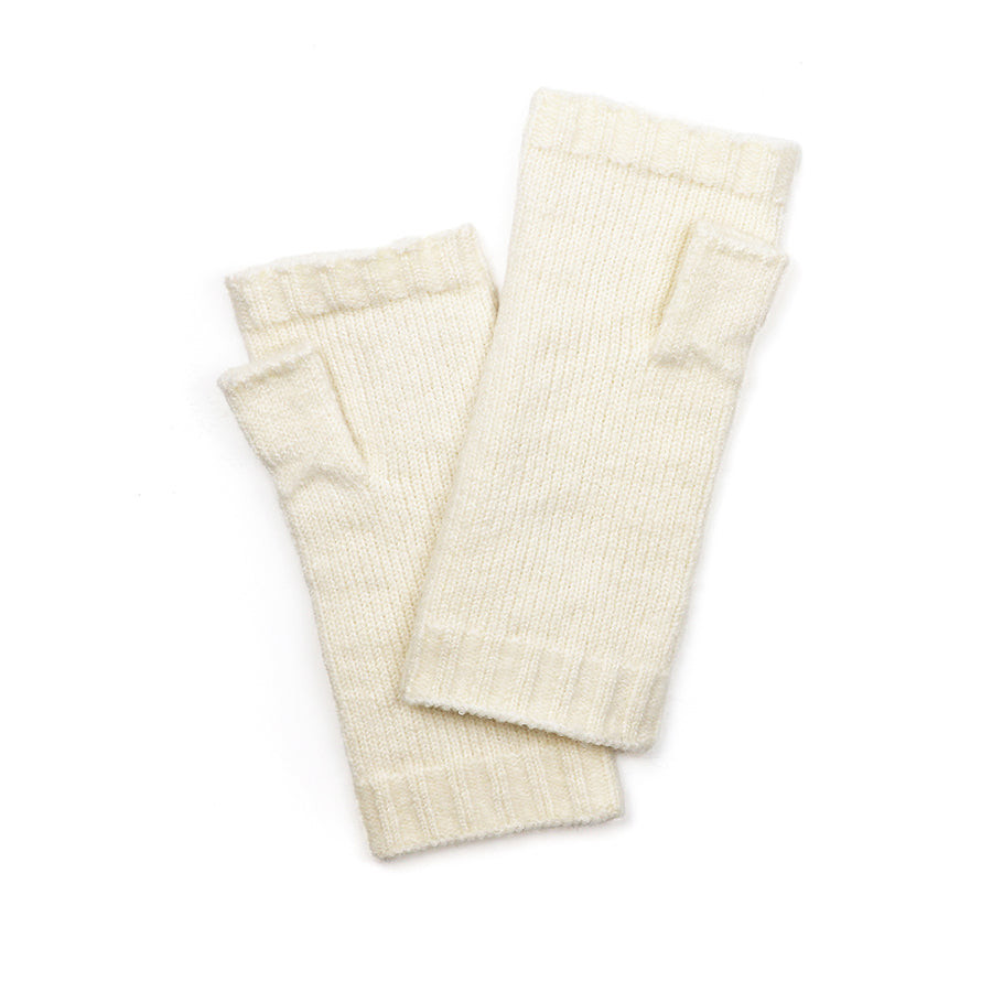 Cream Cable Knit Wrist Warmers