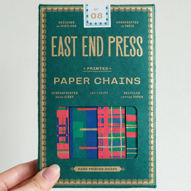 Tartan Paper Chain Kit