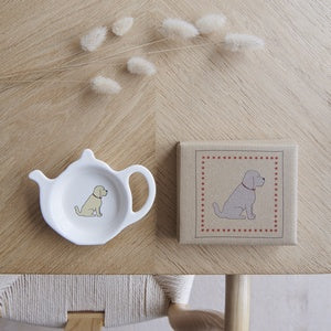 Cockapoo / Labradoodle (Apricot) Teabag dish
