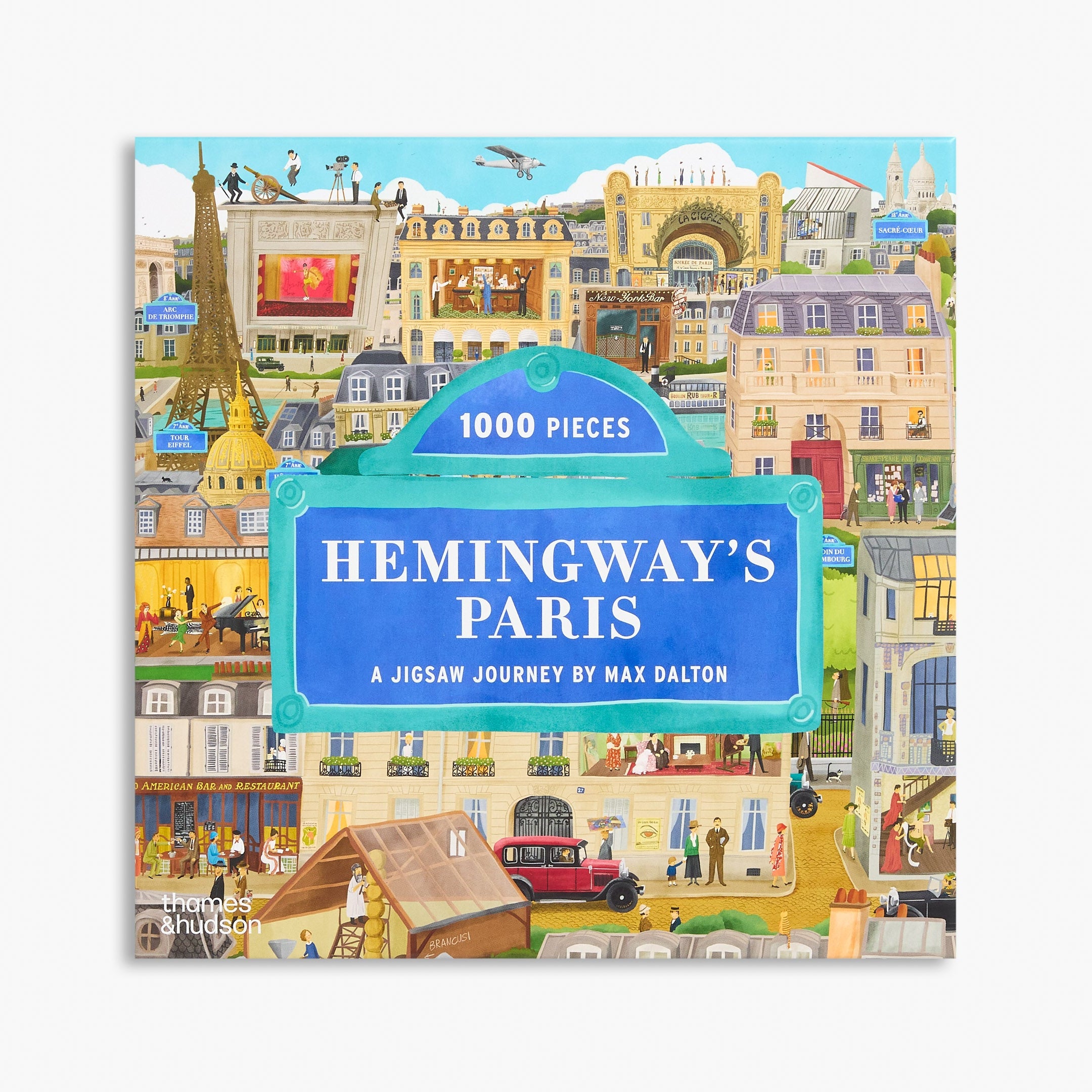 Hemingway's Paris- A Jigsaw Journey - 1000 piece Jigsaw Puzzle
