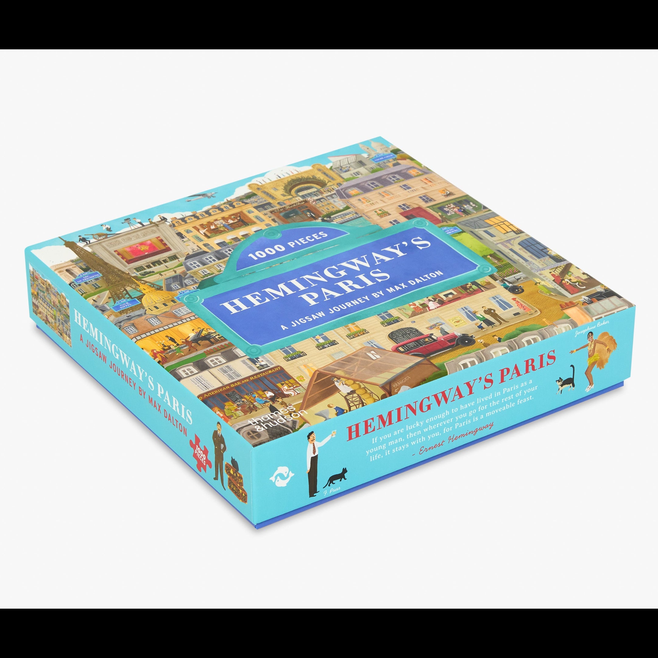 Hemingway's Paris- A Jigsaw Journey - 1000 piece Jigsaw Puzzle