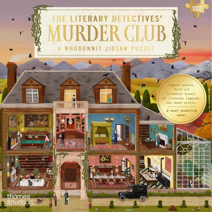 The Literary Detectives' Murder Club- 1000 piece Jigsaw Puzzle