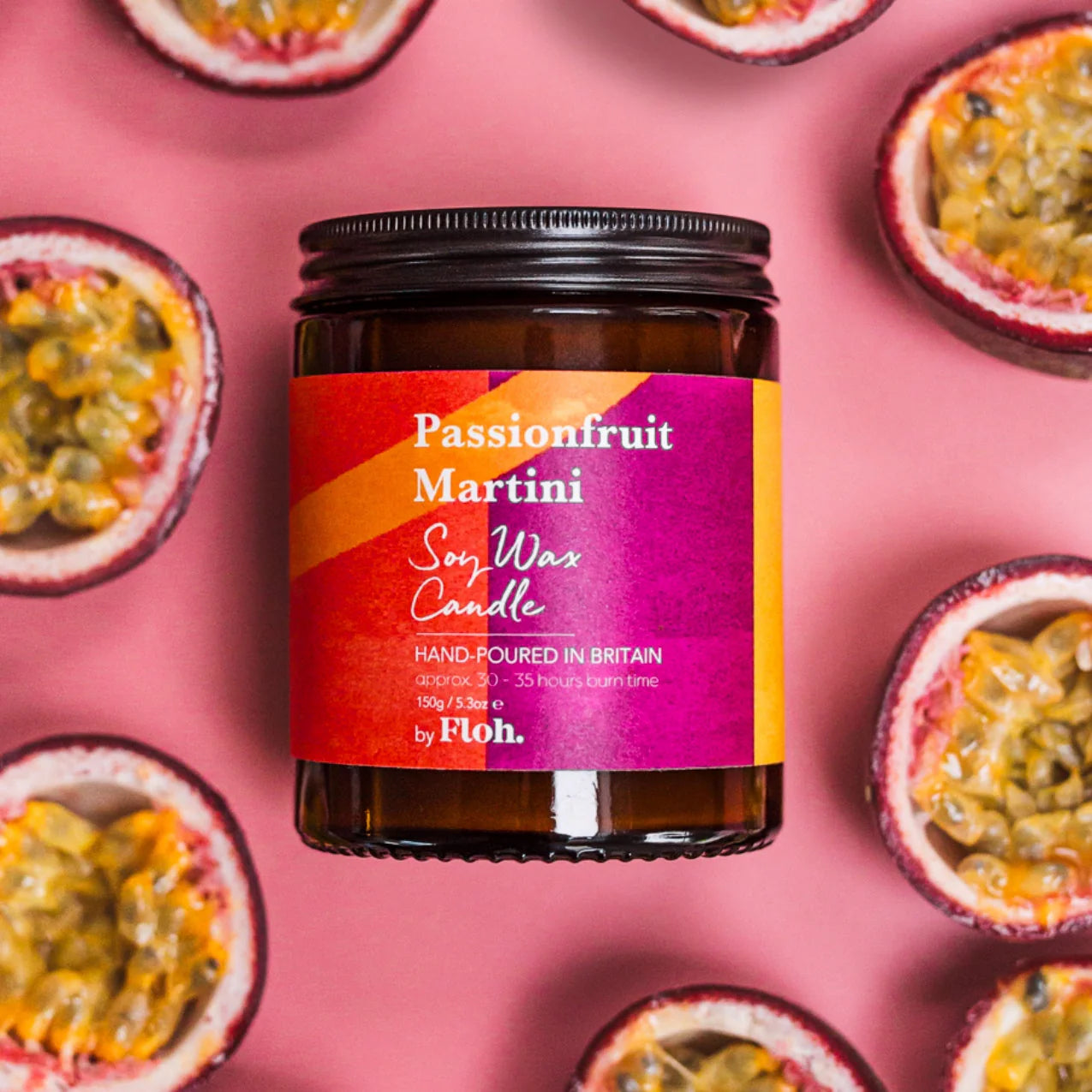 Passionfruit Martini Apothecary Candle by Floh.
