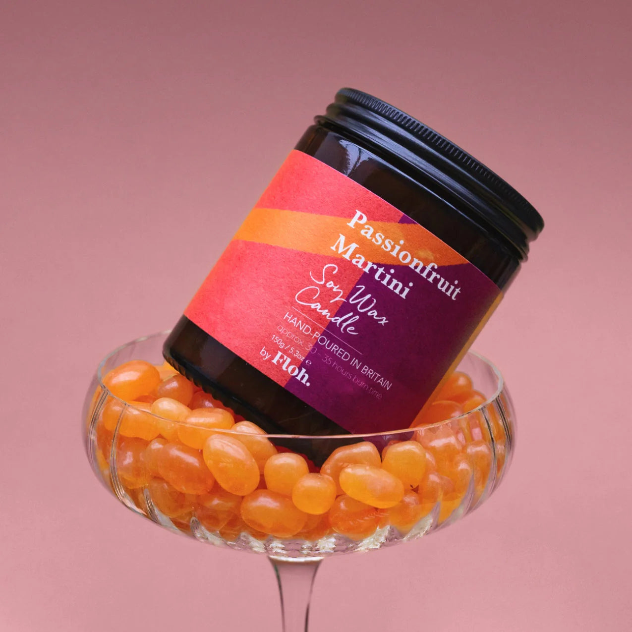 Passionfruit Martini Apothecary Candle by Floh.
