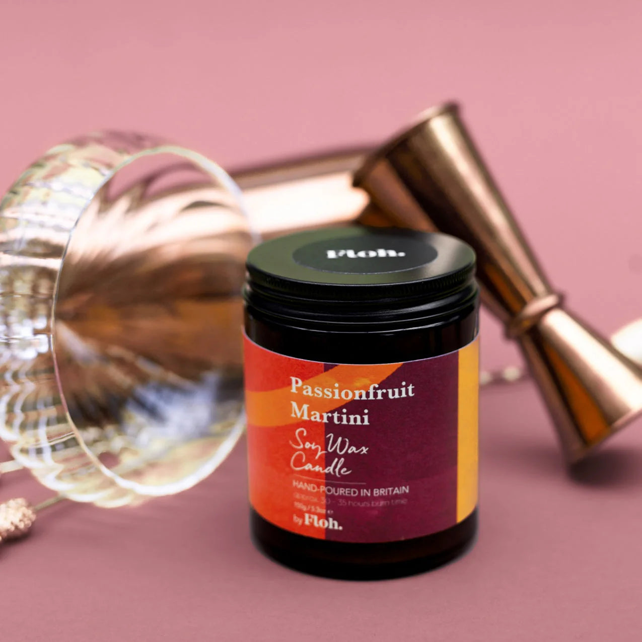 Passionfruit Martini Apothecary Candle by Floh.