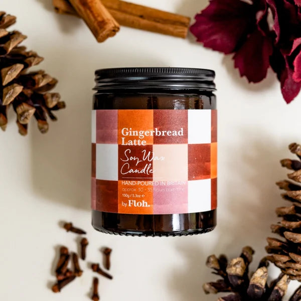 Gingerbread Latte Apothecary Candle by Floh.