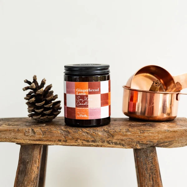 Gingerbread Latte Apothecary Candle by Floh.