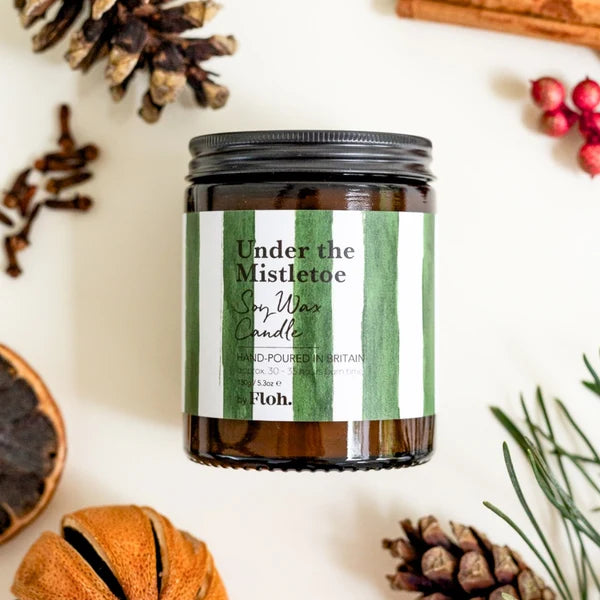 Under The Mistletoe Apothecary Candle by Floh.