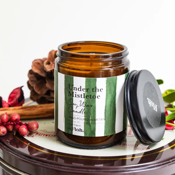 Under The Mistletoe Apothecary Candle by Floh.