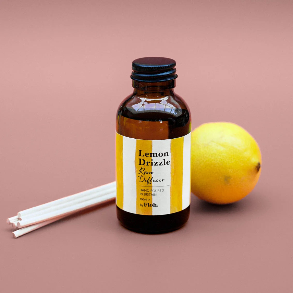 Lemon Drizzle Apothecary Room Diffuser by Floh.