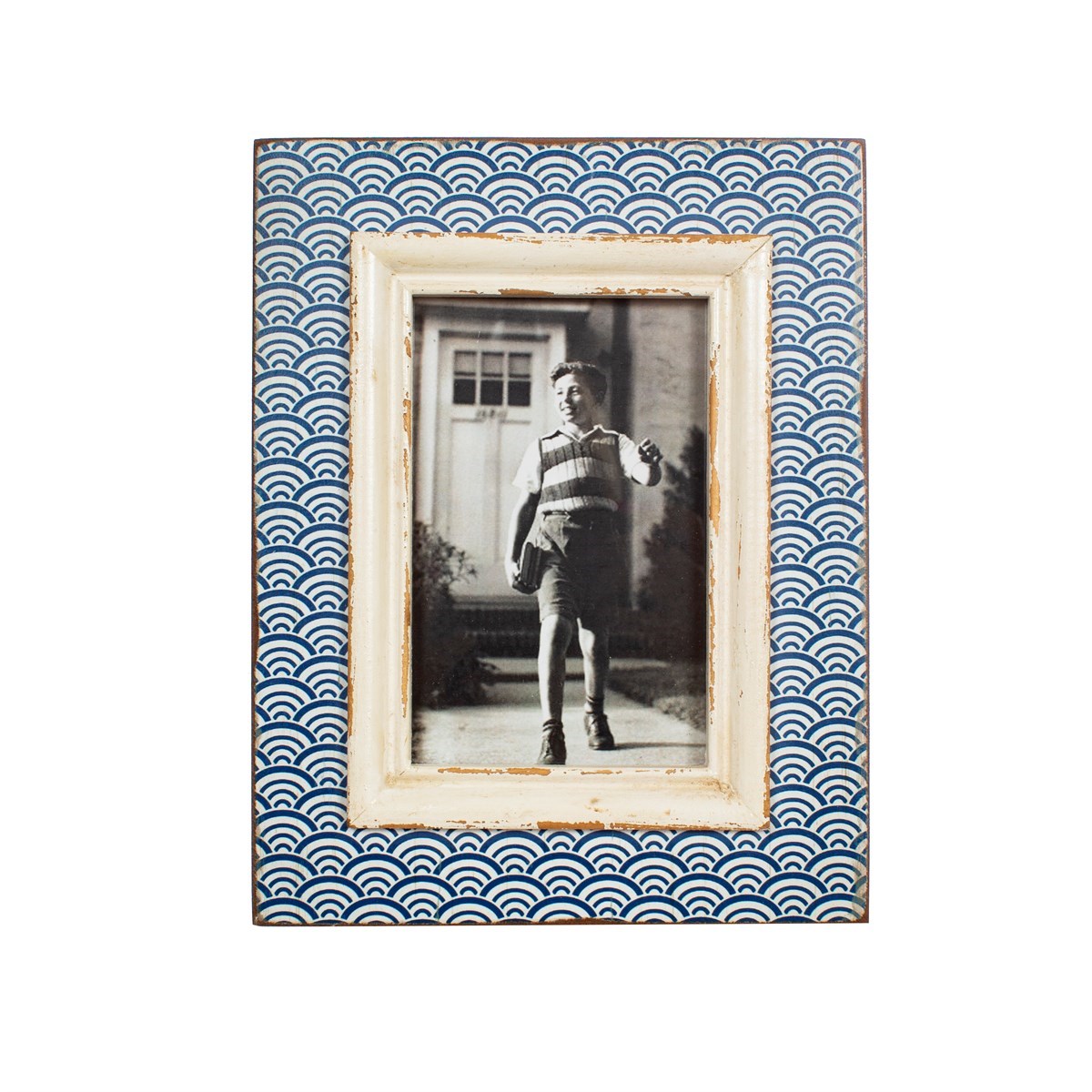 Sass and Belle - Blue Wave Photo Frame 6"x4"