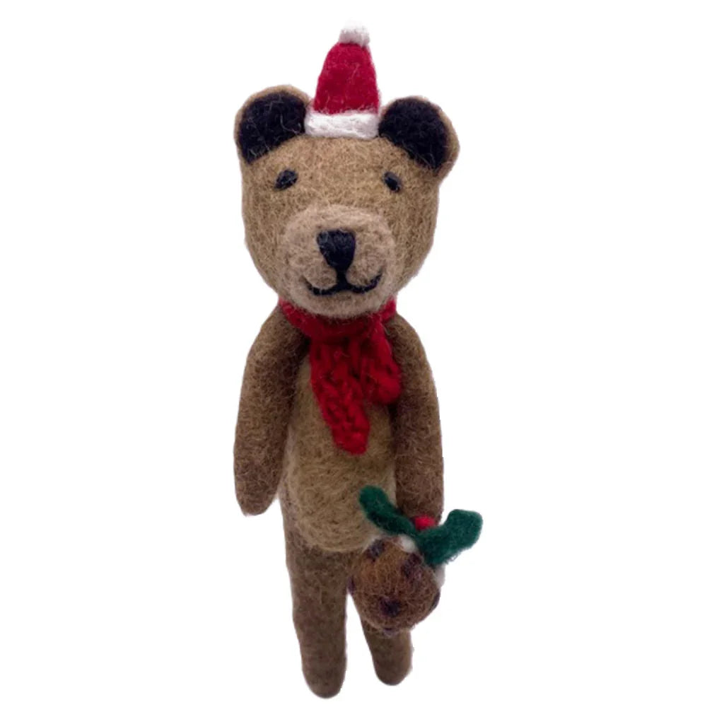 Brown Bear's Christmas Gift Box