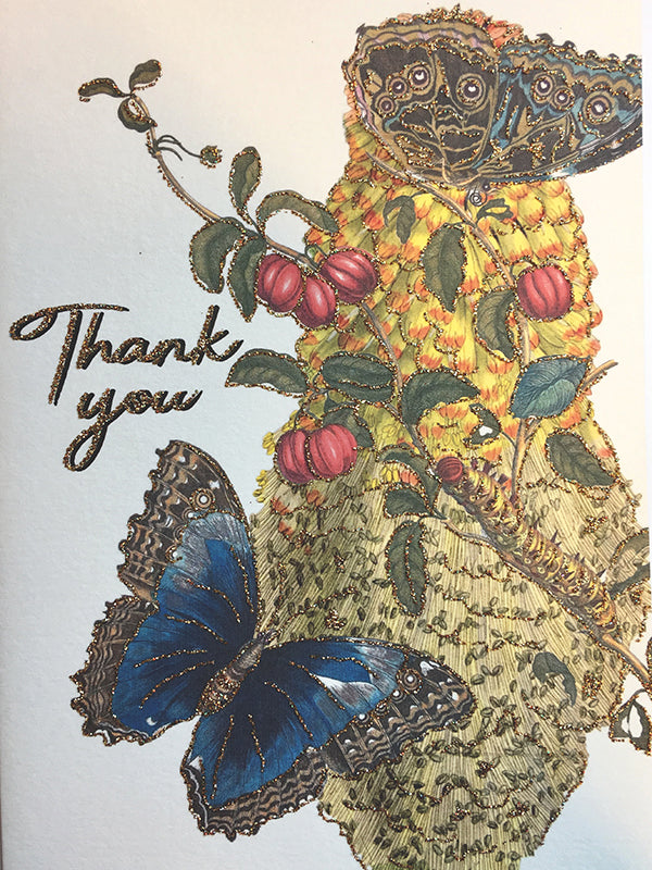 Butterflies & Bugs - Bundle A - 4 Cards
