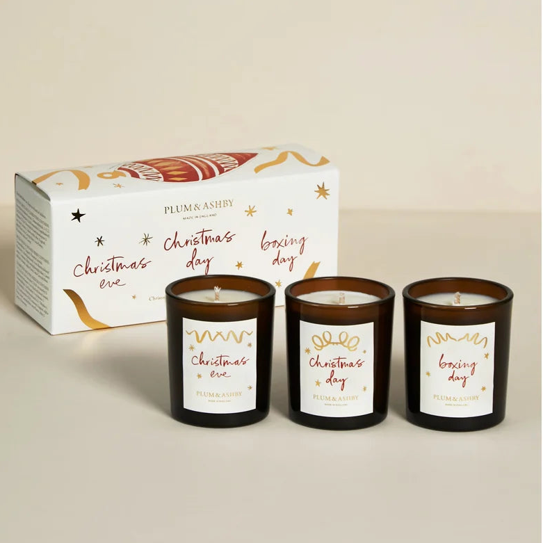 Plum & Ashby - Christmas Votive Set