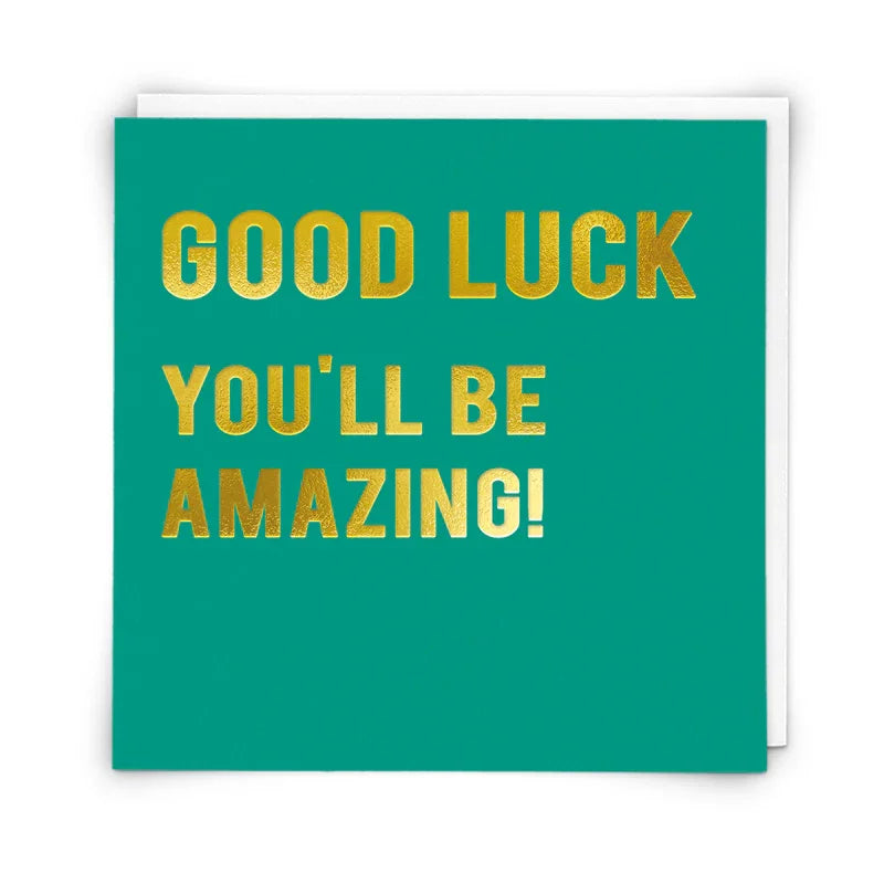 Redback Cards - Good Luck You'll be Amazing – Shop for Good