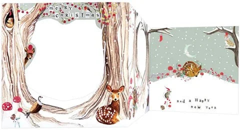 Merry Christmas Deer Christmas Gift Box