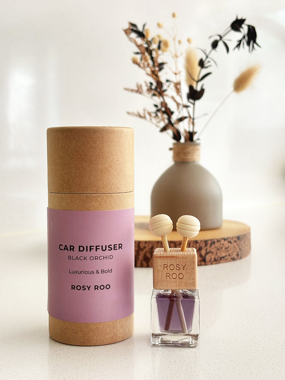 Rosy Roo Car Diffuser Air Freshener