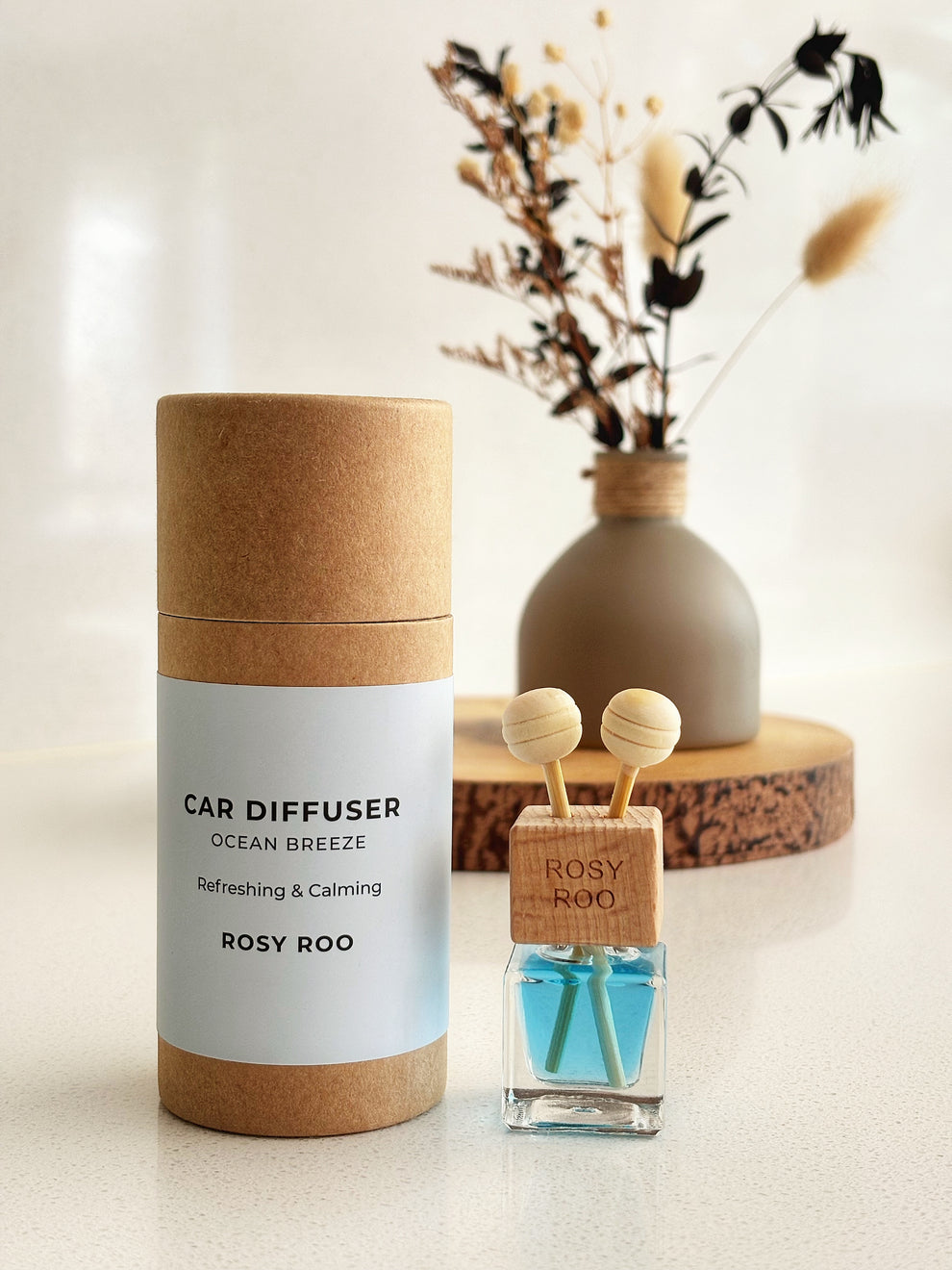 Rosy Roo Car Diffuser Air Freshener