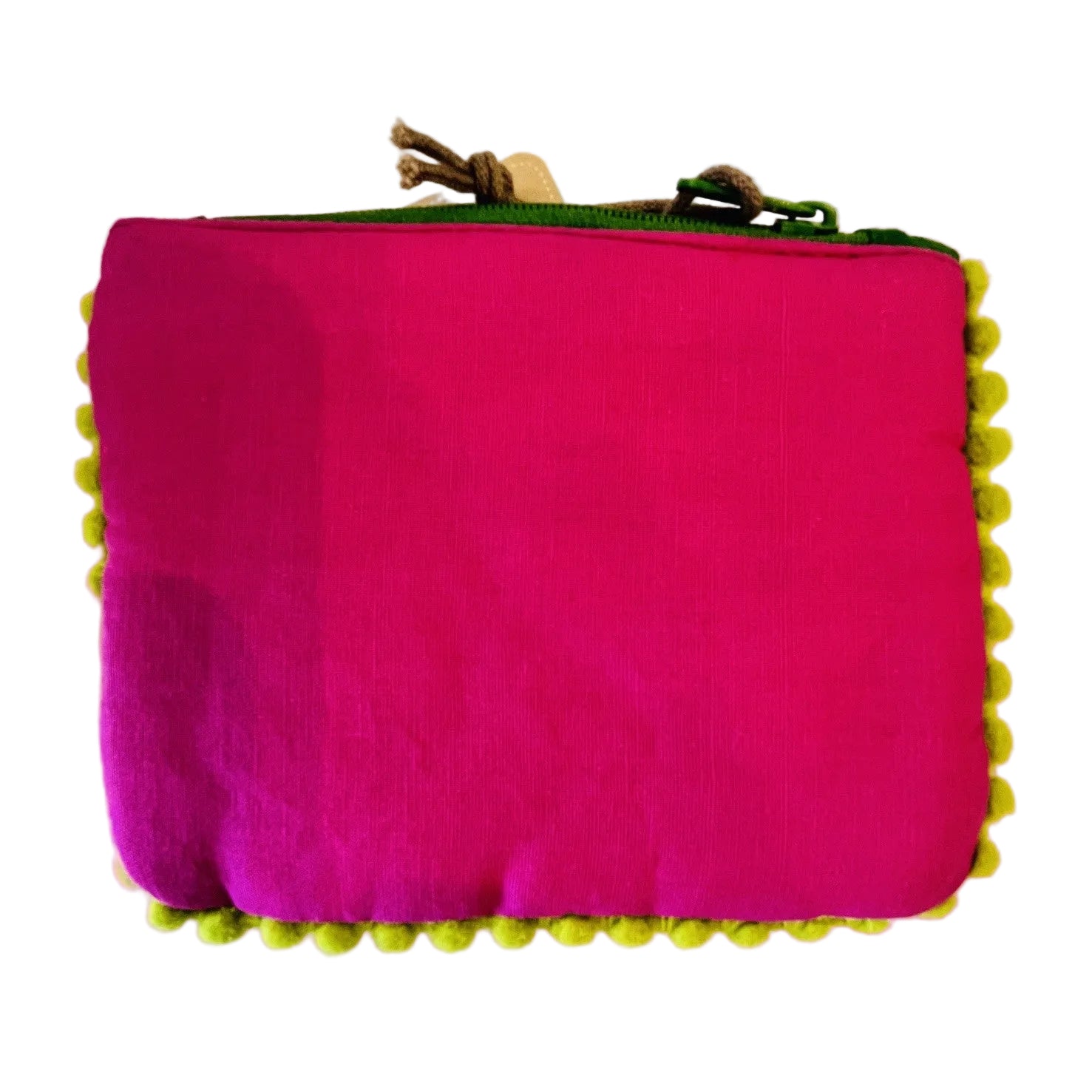 POM - Cherry Chequered Beaded Purse