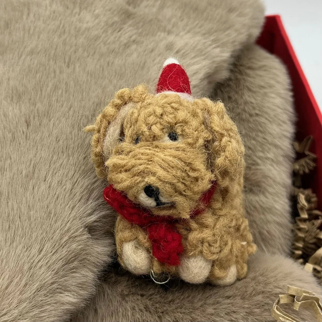 Cutest Christmas Cockerpoo Christmas Gift Box