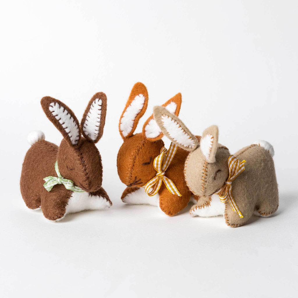 Bunnies Felt Craft Kit -Corrine Lapierre