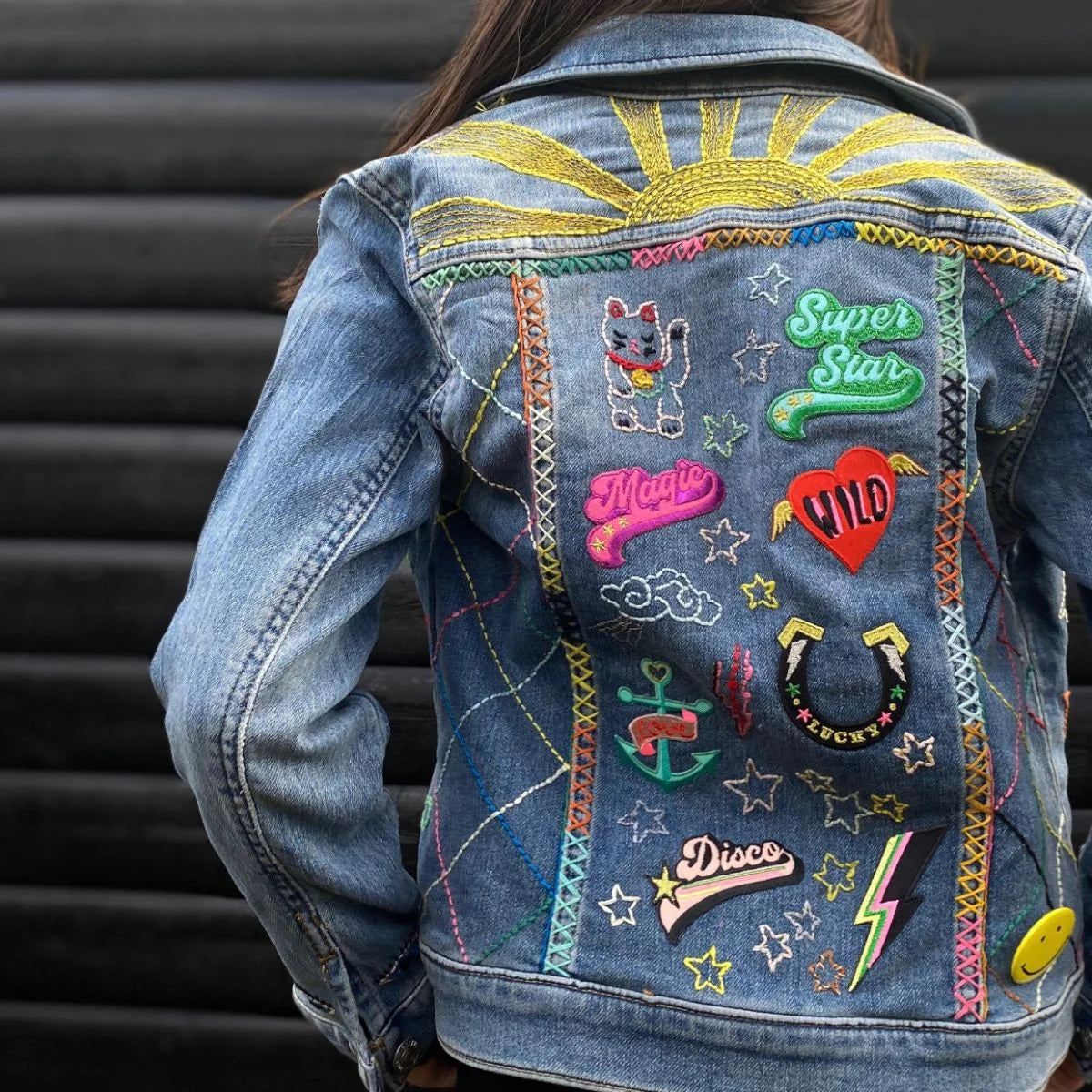 Retro Mixed Cassette Tape Iron on Patch