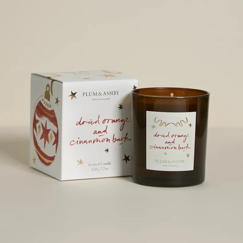 Plum & Ashby - Dried Orange & Cinnamon Bark Candle
