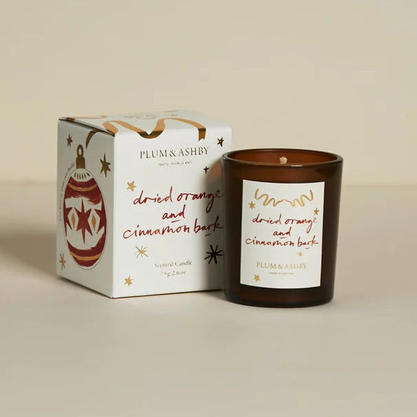 Plum & Ashby - Dried Orange & Cinnamon Bark Votive