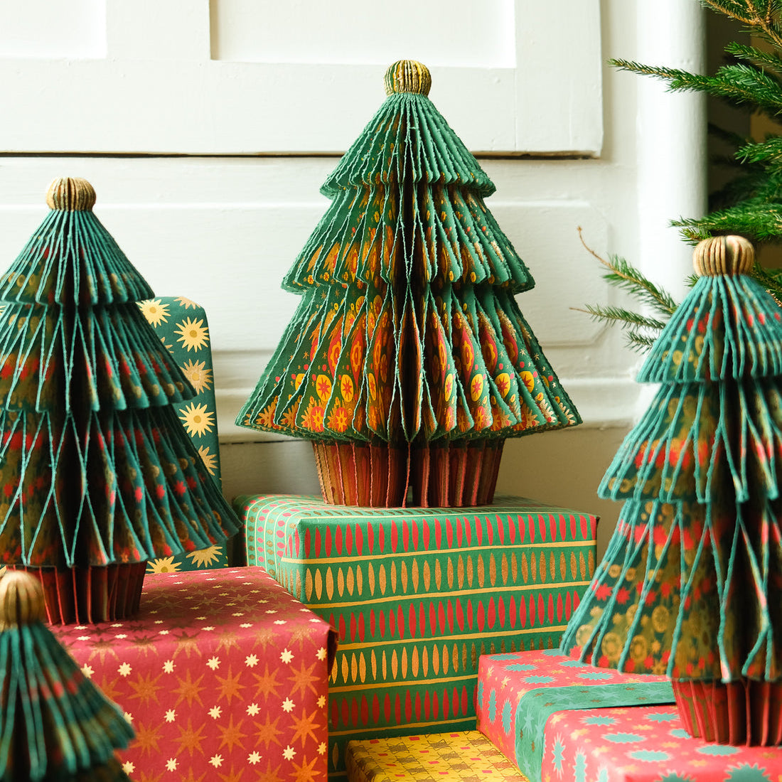 Christmas Tree Honeycomb