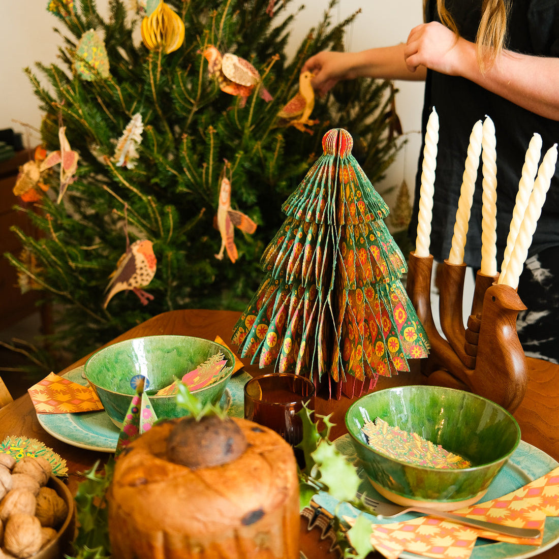 Christmas Tree Honeycomb