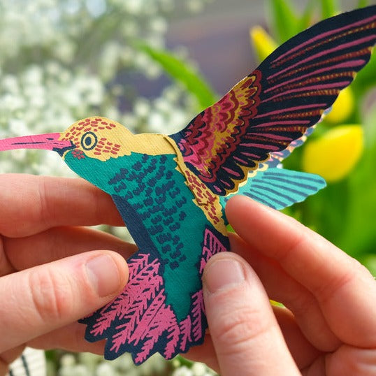 Hummingbird Greetings Card