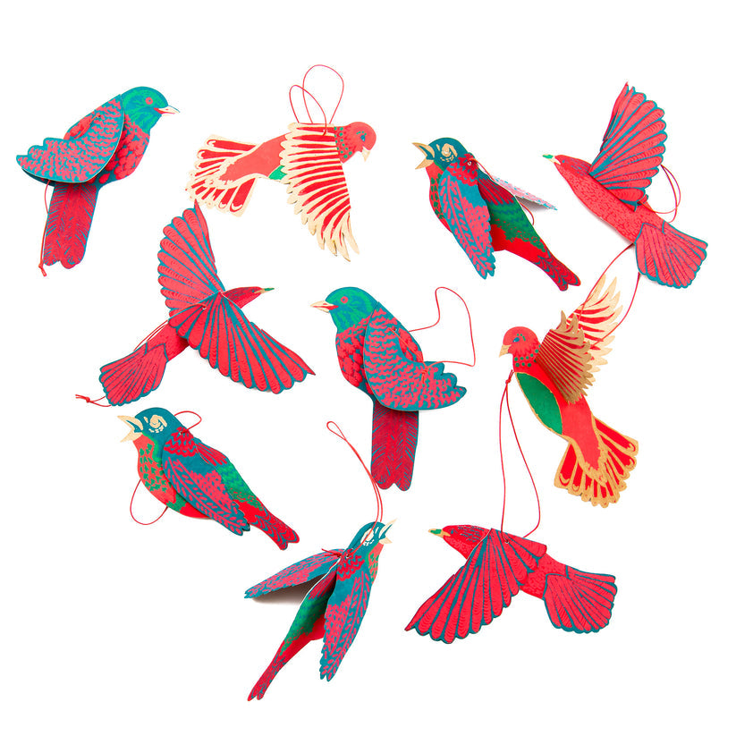 Birds Paper Decorations