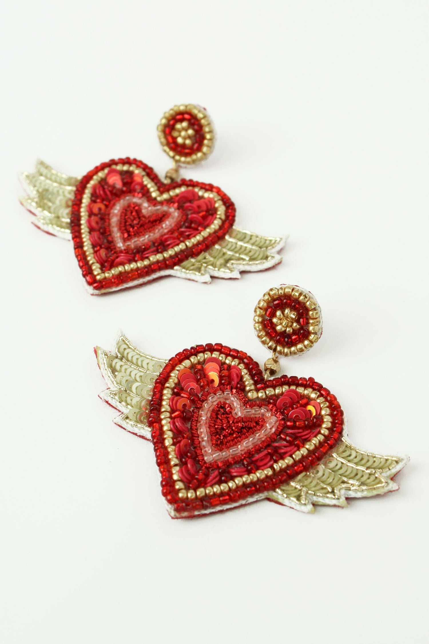 Flying Heart Earrings