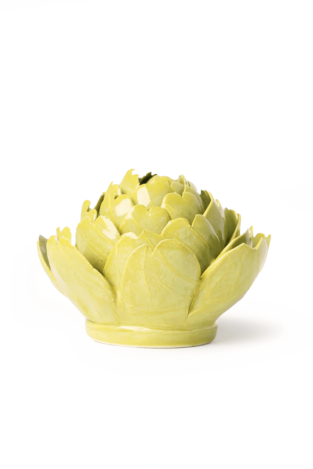 Ceramic Flower Wall Art Chartreuse Queen Protea