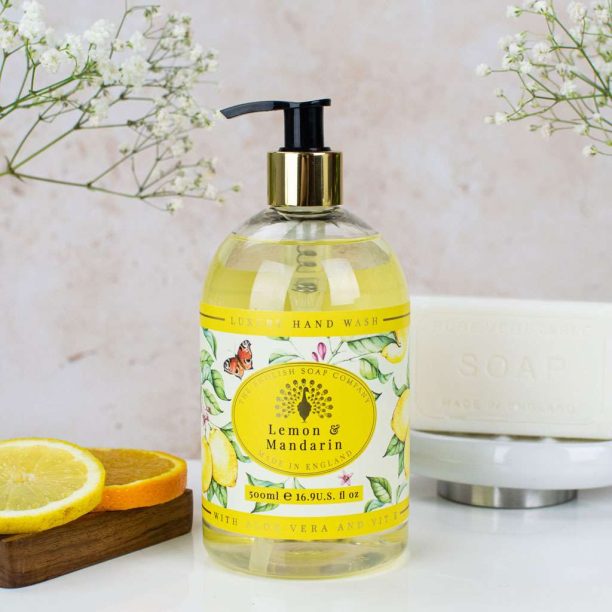 English Soap Company - Lemon and Mandarin Hand Wash