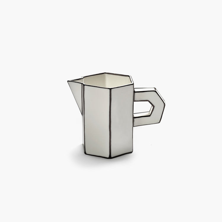 Serax Jug White - Black Carte Blanche