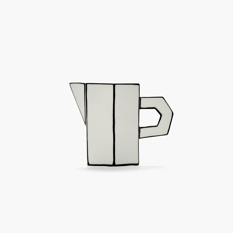 Serax Jug White - Black Carte Blanche