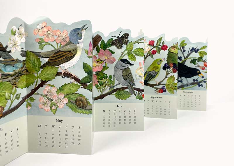 Hedgerow Birds Calendar 2024